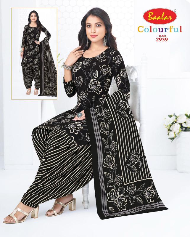 Baalar colourful vol-29 kalamkari dress material wholesale bangalore